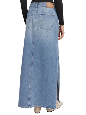 ΜΑΞΙ DENIM ΦΟΥΣΤΑ CLAIRE | Μπλε M