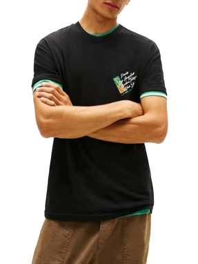 ΑΝΔΡΙΚΟ T-SHIRT | Μαύρο S