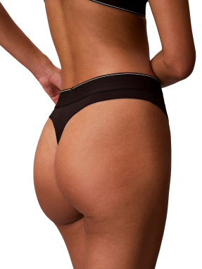 ΓΥΝΑΙΚΕΙΟ ΕΣΩΡΟΥΧΟ STRING | Μαύρο XS