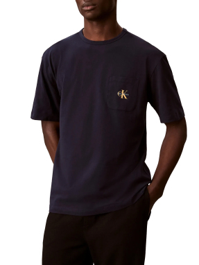 ΑΝΔΡΙΚΟ T-SHIRT ΠΙΤΖΑΜΑ | Μπλε Σκούρο M