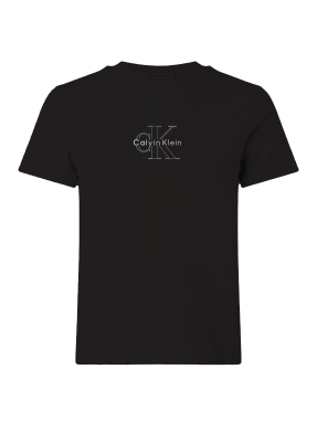 ΓΥΝΑΙΚΕΙΟ T-SHIRT ΜΕ ΛΟΓΟΤΥΠΟ | Μαύρο M