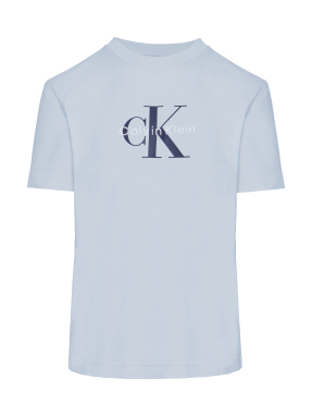 ΓΥΝΑΙΚΕΙΟ T-SHIRT ΜΕ ΛΟΓΟΤΥΠΟ | Γαλάζιο S