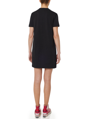 ΜΙΝΙ ΦΟΡΕΜΑ ΜΕ ΛΟΓΟΤΥΠΟ | Μαύρο S