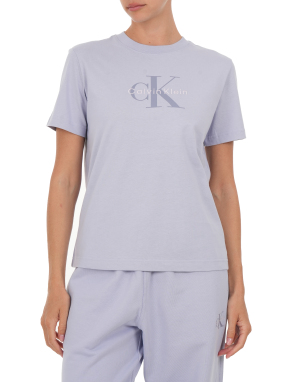 ΓΥΝΑΙΚΕΙΟ T-SHIRT ΜΕ ΛΟΓΟΤΥΠΟ | Λιλά M