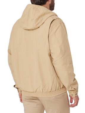 ΑΝΔΡΙΚΟ JACKET ΜΕ ΚΟΥΚΟΥΛΑ | Μπεζ M