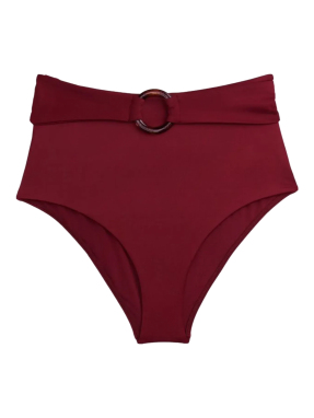 ΓΥΝΑΙΚΕΙΟ ΨΗΛΟΜΕΣΟ ΜΠΙΚΙΝΙ BOTTOM | Μπορντό S