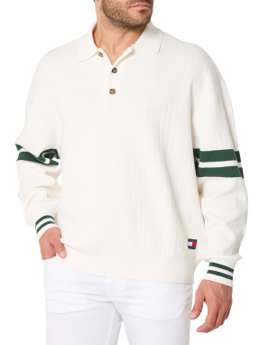 ΑΝΔΡΙΚΟ POLO ΠΟΥΛΟΒΕΡ | Λευκό L