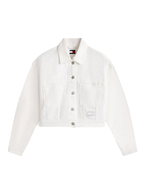 ΓΥΝΑΙΚΕΙΟ DENIM JACKET | Λευκό M