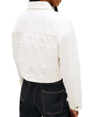 ΓΥΝΑΙΚΕΙΟ DENIM JACKET | Λευκό M