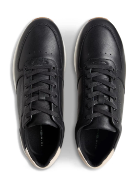 ΑΝΔΡΙΚΑ ΔΕΡΜΑΤΙΝΑ SNEAKERS | Μαύρο 44