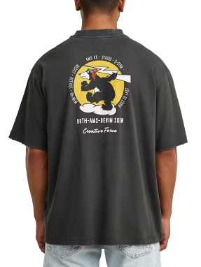 ΑΝΔΡΙΚΟ T-SHIRT | Γκρι Σκούρο M