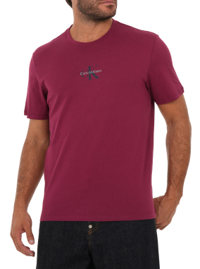ΑΝΔΡΙΚΟ T-SHIRT ΜΕ ΛΟΓΟΤΥΠΟ | Μπορντό M