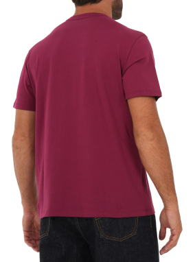 ΑΝΔΡΙΚΟ T-SHIRT ΜΕ ΛΟΓΟΤΥΠΟ | Μπορντό M