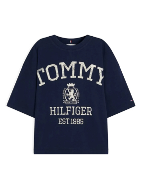 ΓΥΝΑΙΚΕΙΟ OVERSIZED T-SHIRT | Μπλε Σκούρο S