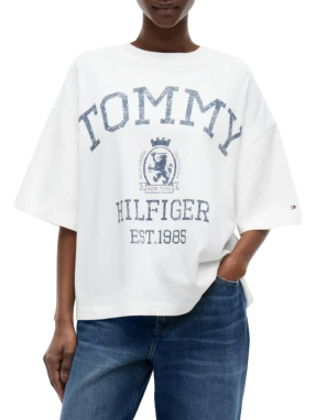 ΓΥΝΑΙΚΕΙΟ OVERSIZED T-SHIRT | Λευκό S