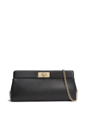 ΓΥΝΑΙΚΕΙΟ CLUTCH ΜΕ ΑΛΥΣΙΔΑ | Μαύρο