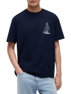 ΑΝΔΡΙΚΟ T-SHIRT | Μπλε Σκούρο M