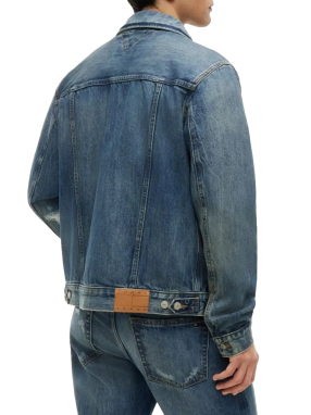 ΑΝΔΡΙΚΟ DENIM JACKET | Μπλε Σκούρο M