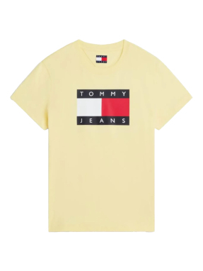ΓΥΝΑΙΚΕΙΟ T-SHIRT ΜΕ ΛΟΓΟΤΥΠΟ | Κίτρινο M