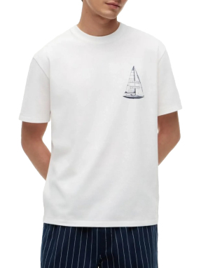 ΑΝΔΡΙΚΟ T-SHIRT | Λευκό M