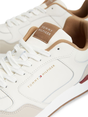 ΑΝΔΡΙΚΑ ΔΕΡΜΑΤΙΝΑ SNEAKERS | Λευκό 44