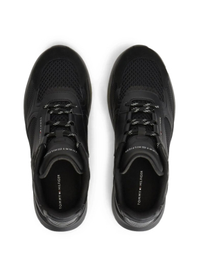 ΑΝΔΡΙΚΑ ΥΦΑΣΜΑΤΙΝΑ SNEAKERS | Μαύρο 44