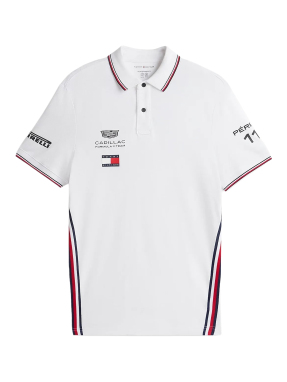 TH x CADILLAC FORMULA 1® POLO ΜΠΛΟΥΖΑ PEREZ 11 | Λευκό M