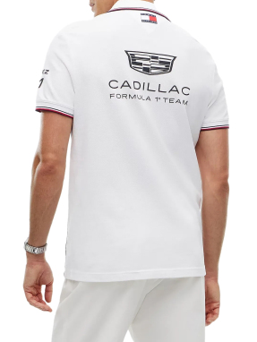 TH x CADILLAC FORMULA 1® POLO ΜΠΛΟΥΖΑ PEREZ 11 | Λευκό M