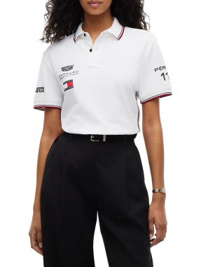 TH x CADILLAC FORMULA 1® POLO ΜΠΛΟΥΖΑ PEREZ 11 | Λευκό M
