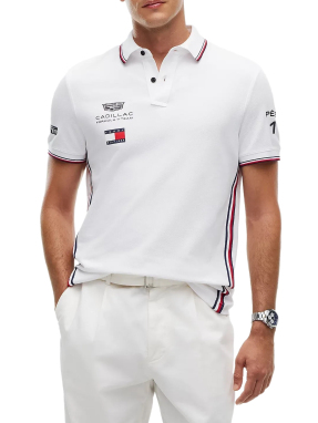 TH x CADILLAC FORMULA 1® POLO ΜΠΛΟΥΖΑ PEREZ 11 | Λευκό M
