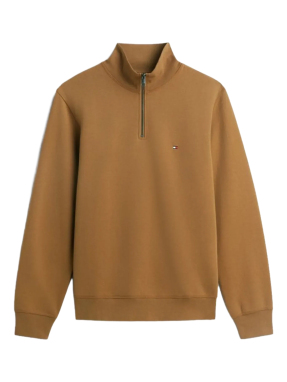 ΑΝΔΡΙΚΟ HALF-ZIP FLEECE ΦΟΥΤΕΡ | Καφέ XXL