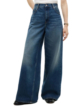 ΓΥΝΑΙΚΕΙΟ DENIM ΠΑΝΤΕΛΟΝΙ INDIE '70s | Μπλε Σκούρο 30/32