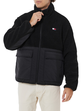 ΑΝΔΡΙΚΟ JACKET TEDDY | Μαύρο M