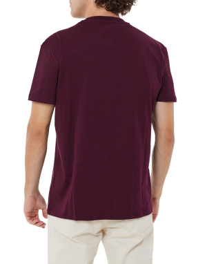 ΑΝΔΡΙΚΟ T-SHIRT ΜΕ ΛΟΓΟΤΥΠΟ | Μπορντό L