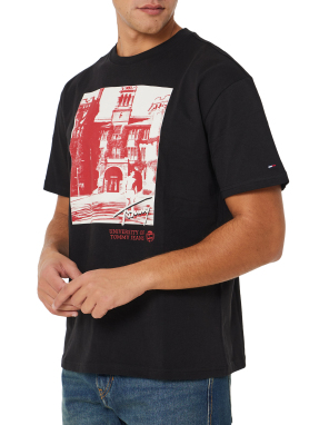 ΑΝΔΡΙΚΟ T-SHIRT ΜΕ ΤΥΠΩΜΑ | Μαύρο M