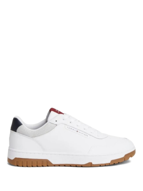 ΑΝΔΡΙΚΑ ΔΕΡΜΑΤΙΝΑ SNEAKERS | Λευκό 44