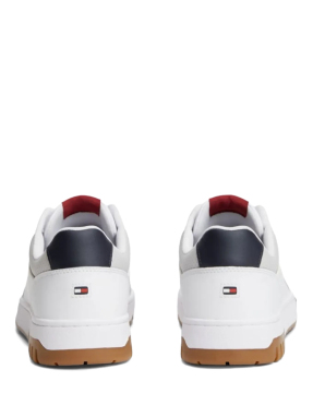 ΑΝΔΡΙΚΑ ΔΕΡΜΑΤΙΝΑ SNEAKERS | Λευκό 44