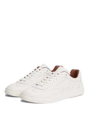 ΑΝΔΡΙΚΑ ΔΕΡΜΑΤΙΝΑ SNEAKRS | Λευκό 45