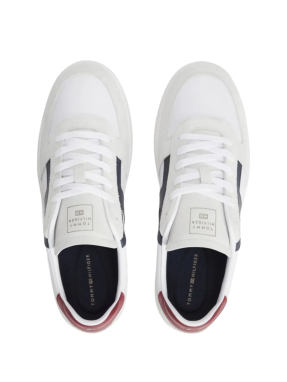 ΑΝΔΡΙΚΑ ΔΕΡΜΑΤΙΝΑ SNEAKERS | Λευκό 44