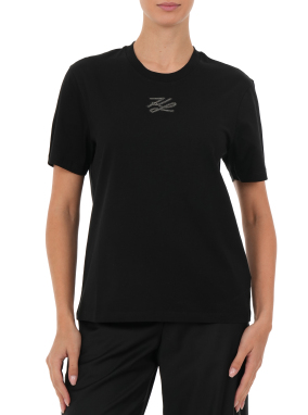 ΓΥΝΑΙΚΕΙΟ T-SHIRT | Μαύρο M