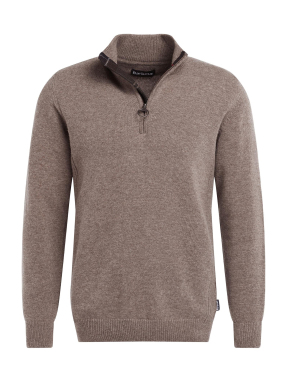 ΑΝΔΡΙΚΟ ΜΑΛΛΙΝΟ ΠΟΥΛΟΒΕΡ | Μπεζ Σκούρο S