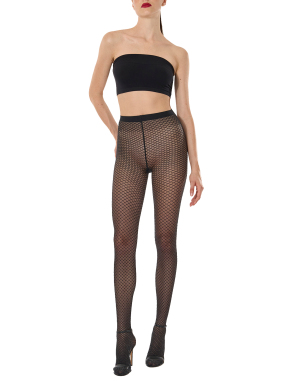 ΓΥΝΑΙΚΕΙΟ ΔΙΧΤΥΩΤΟ ΚΑΛΣΟΝ 25 DEN | Μαύρο S