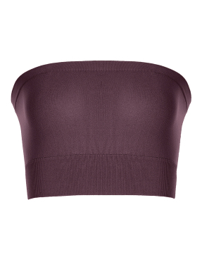 ΓΥΝΑΙΚΕΙΟ ΣΤΡΑΠΛΕΣ ΤΟΠ SEAMLESS | Καφέ Σκούρο S