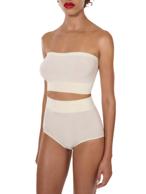 ΓΥΝΑΙΚΕΙΟ SHORTS SEAMLESS | Εκρού XS