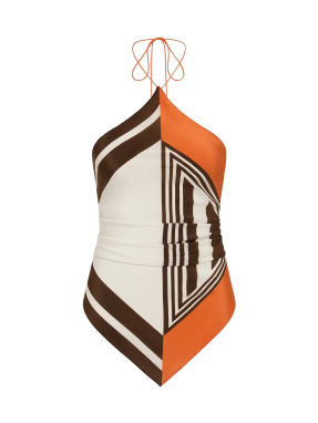 ΓΥΝΑΙΚΕΙΟ ΤΟΠ | Καφέ ONE SIZE