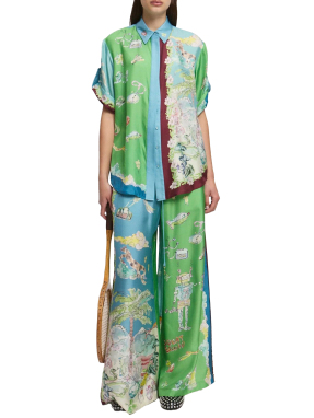 ΓΥΝΑΙΚΕΙΟ ΠΟΥΚΑΜΙΣΟ DARIA | Πολύχρωμο UK 12