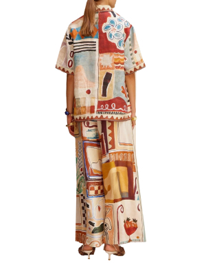 ΓΥΝΑΙΚΕΙΟ ΠΟΥΚΑΜΙΣΟ MICHELLE | Πολύχρωμο UK 8