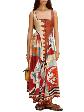 ΜΑΞΙ ΦΟΡΕΜΑ MICHELLE | Πολύχρωμο UK 8