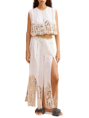 ΓΥΝΑΙΚΕΙΟ ΤΟΠ ROSEMARY | Εκρού UK 8