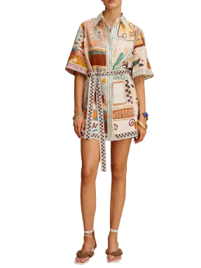 ΜΙΝΙ ΦΟΡΕΜΑ MICHELLE | Πολύχρωμο UK 8